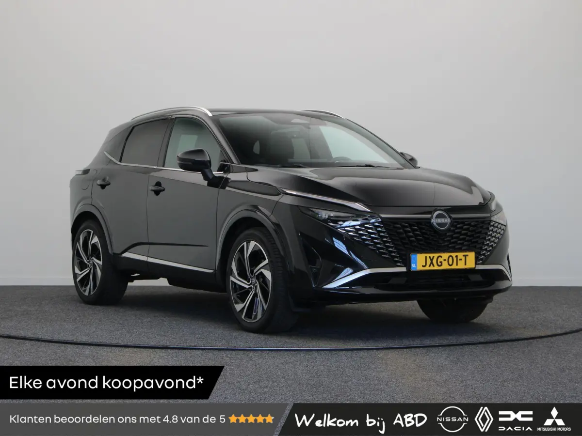 158pk MHEV Xtronic Tekna Plus | Panorma dak | Lederen bekleding | BOSE audio | Rondomzicht camera | Sfeerverlichting | Pilot Assist | 1800KG trekgewicht! |