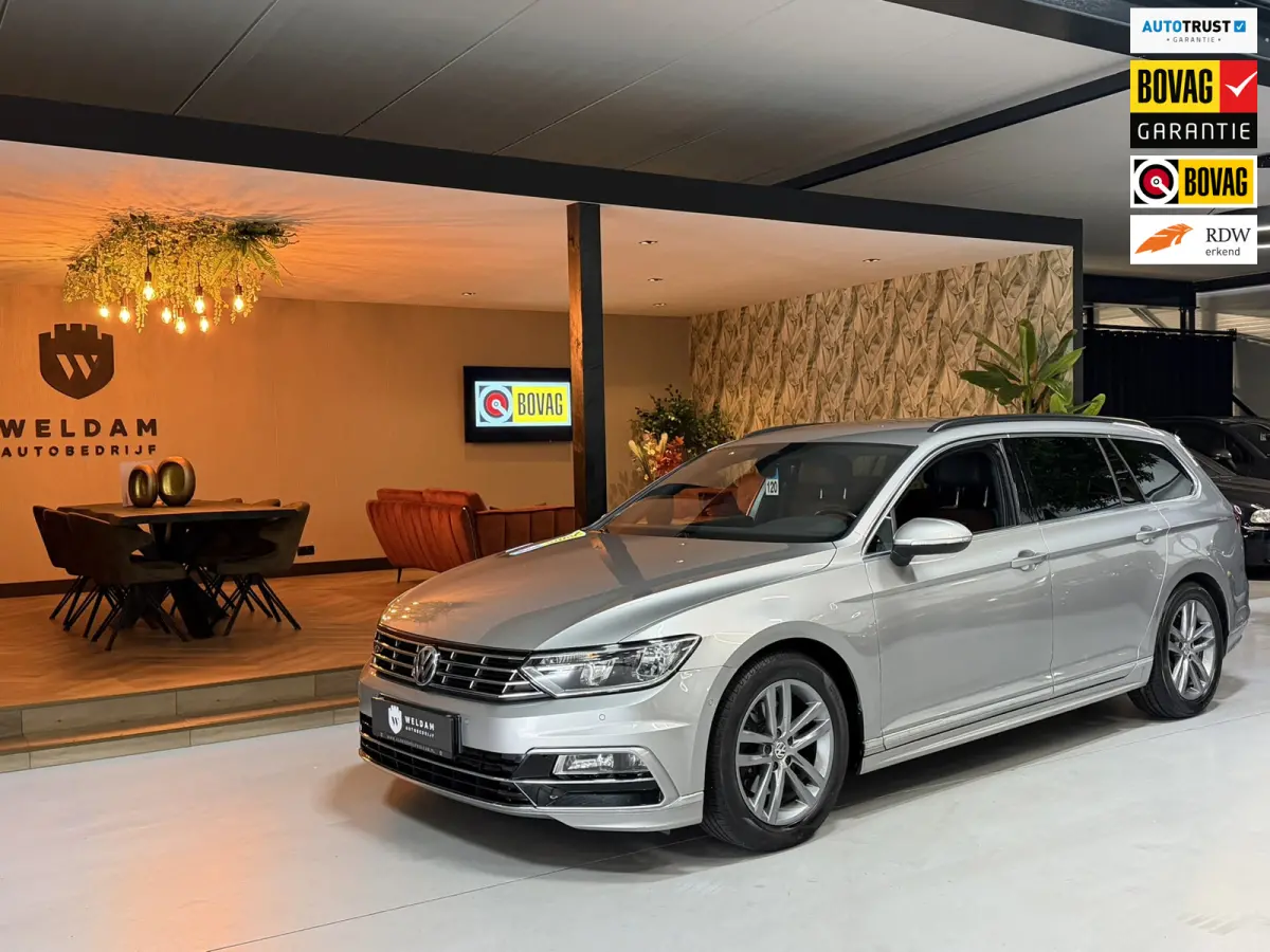 1.4 TSI ACT R-Line Garantie|DSG|Trekhaak|Adoptieve Cruise|Navi|Leder|PDC Rijklaar