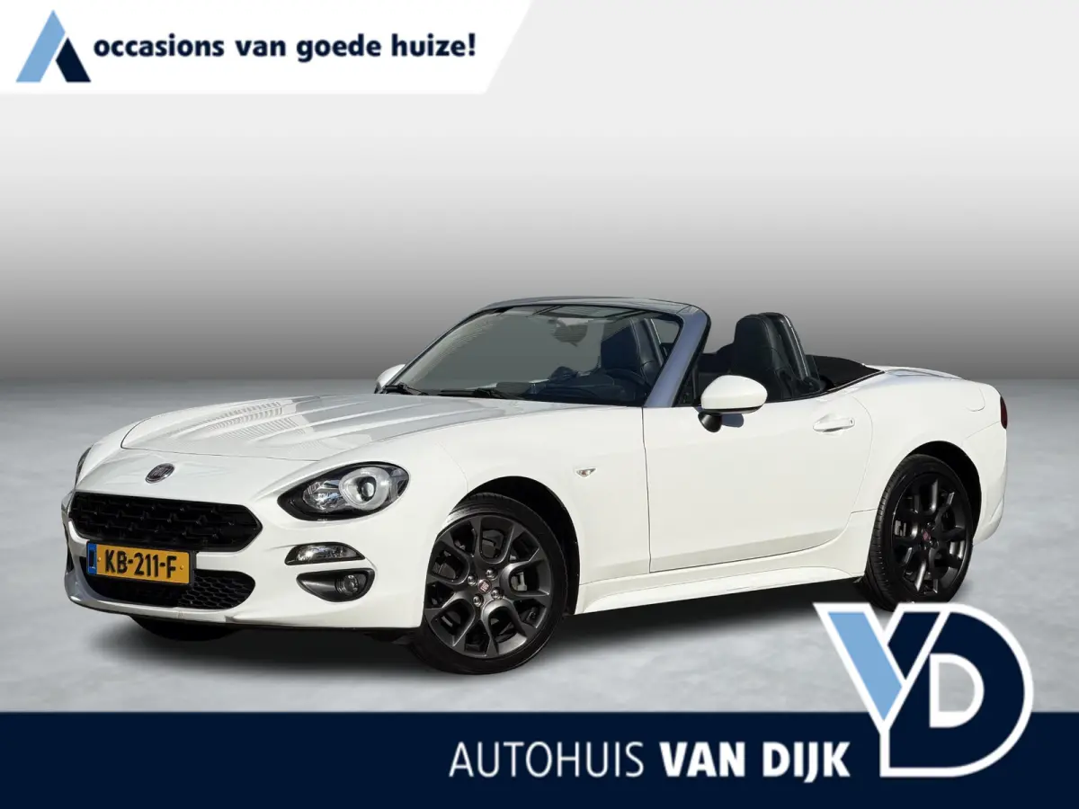 Fiat 124 Spider 2016 Benzine Handgeschakeld leasen