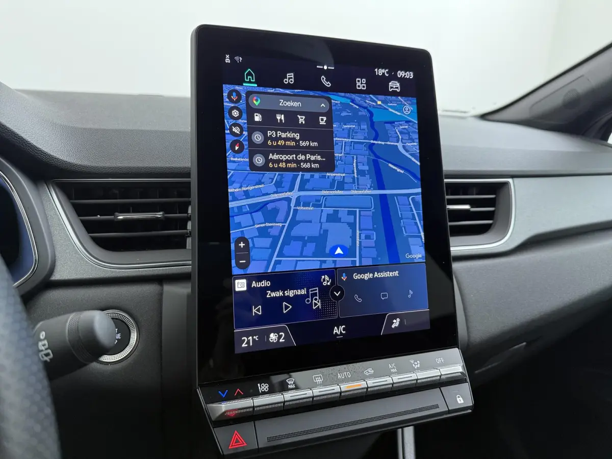 techno full hybrid E-Tech 160 | Google Navigatie | Achteruitrijcamera | Apple CarPlay |