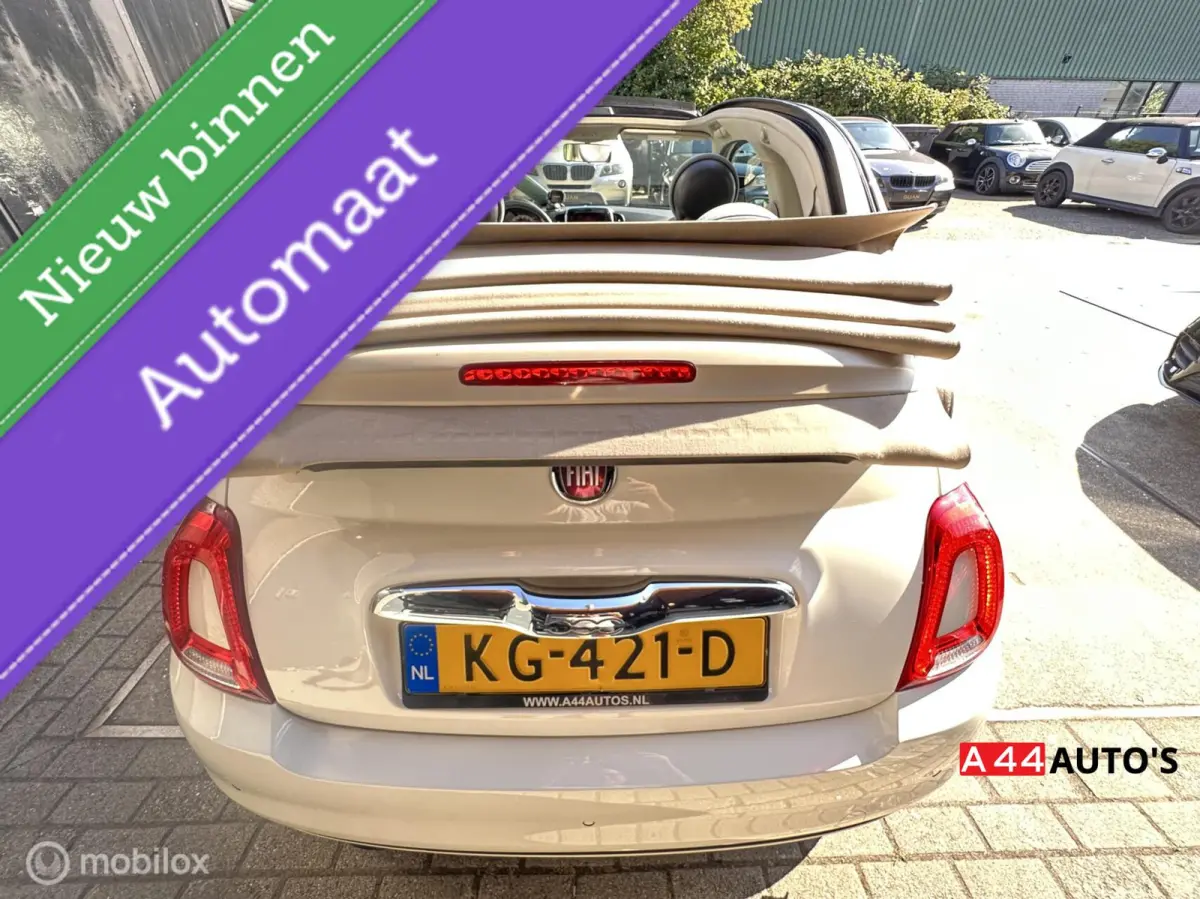 0.9 TwinAir Turbo Cabriolet*NL AUTO*NAP✅*AUTOMAAT*