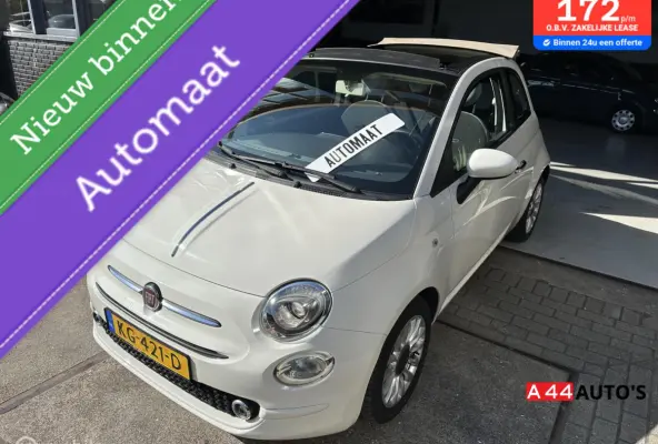 0.9 TwinAir Turbo Cabriolet*NL AUTO*NAP✅*AUTOMAAT*