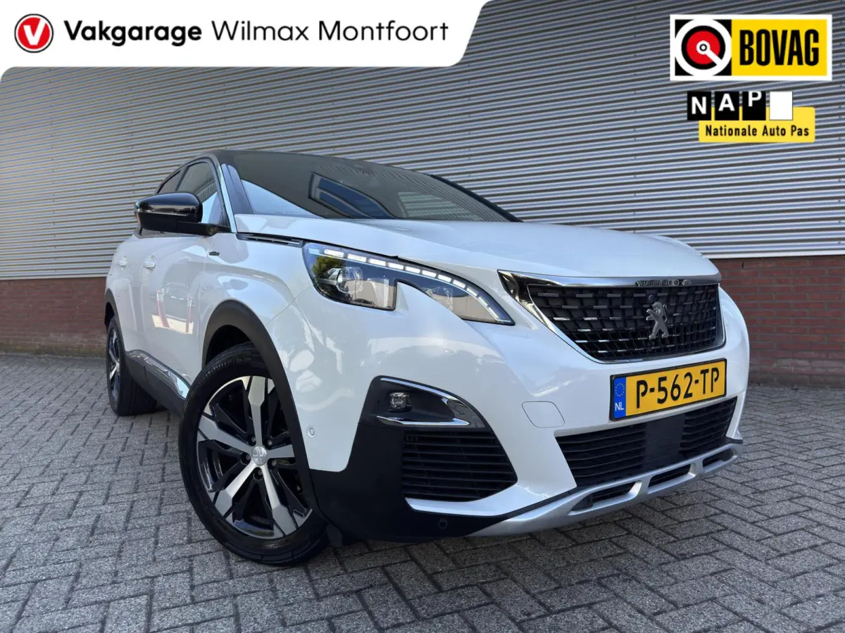 1.6 GT Line|Automaat|Trekhaak|Camera|Elek.stoelen|Cruise|Carplay|