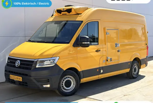 e-Crafter 36kWh 136PK Elektrisch Koelwagen Zanotti Nachtkoeling LED Climate Control Cruise Control Carplay Camera Parkeersensoren 360° Frigo Koeler Kühlwagen Night Cooling