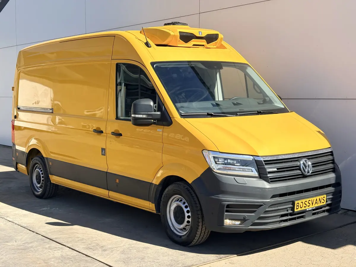 e-Crafter 36kWh 136PK Elektrisch Koelwagen Zanotti Nachtkoeling LED Climate Control Cruise Control Carplay Camera Parkeersensoren 360° Frigo Koeler Kühlwagen Night Cooling