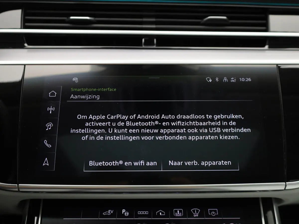 60 TFSI e quattro Lang | Adaptive cruise control | Nachtzichtassistent | Luchtvering | Glazen panoramadak | Dynamische vierwielbesturing | Bang & Olufsen Premium 3D | Head-up display | Dodeh