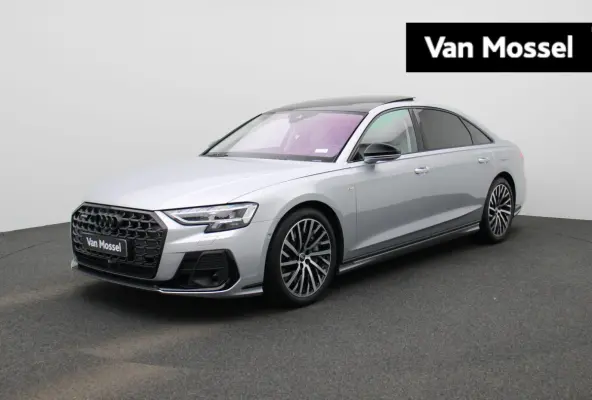 60 TFSI e quattro Lang | Adaptive cruise control | Nachtzichtassistent | Luchtvering | Glazen panoramadak | Dynamische vierwielbesturing | Bang & Olufsen Premium 3D | Head-up display | Dodeh
