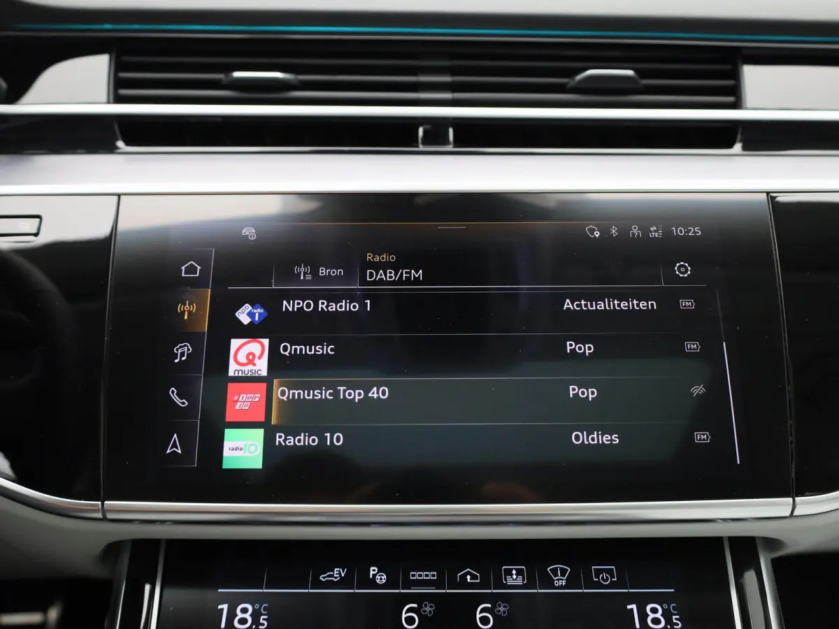 60 TFSI e quattro Lang | Adaptive cruise control | Nachtzichtassistent | Luchtvering | Glazen panoramadak | Dynamische vierwielbesturing | Bang & Olufsen Premium 3D | Head-up display | Dodeh