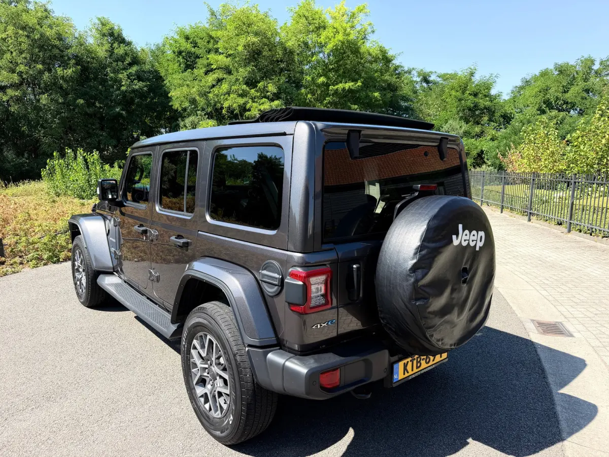 Jeep Wrangler 380 Unlimited/Sahara 2.0 PHEV Softtop AWD 4x4 Leer Navi Led-Xenon