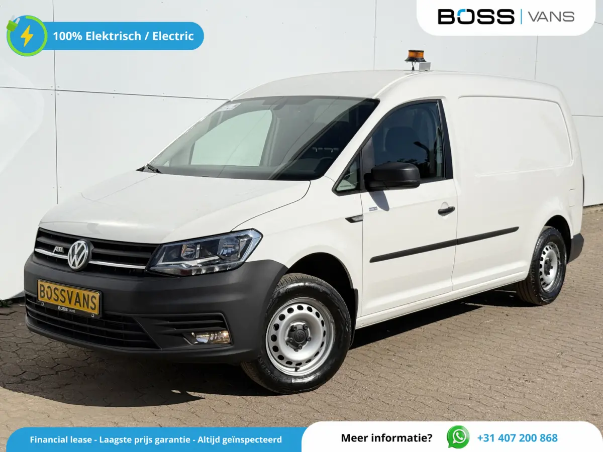 e-Caddy 37kWh 113PK L2 Elektrisch Caddy ABT Maxi 37,3kWh 159km WLTP LED Snelladen Trekhaak Airco Carplay Parkeersensoren Achter
