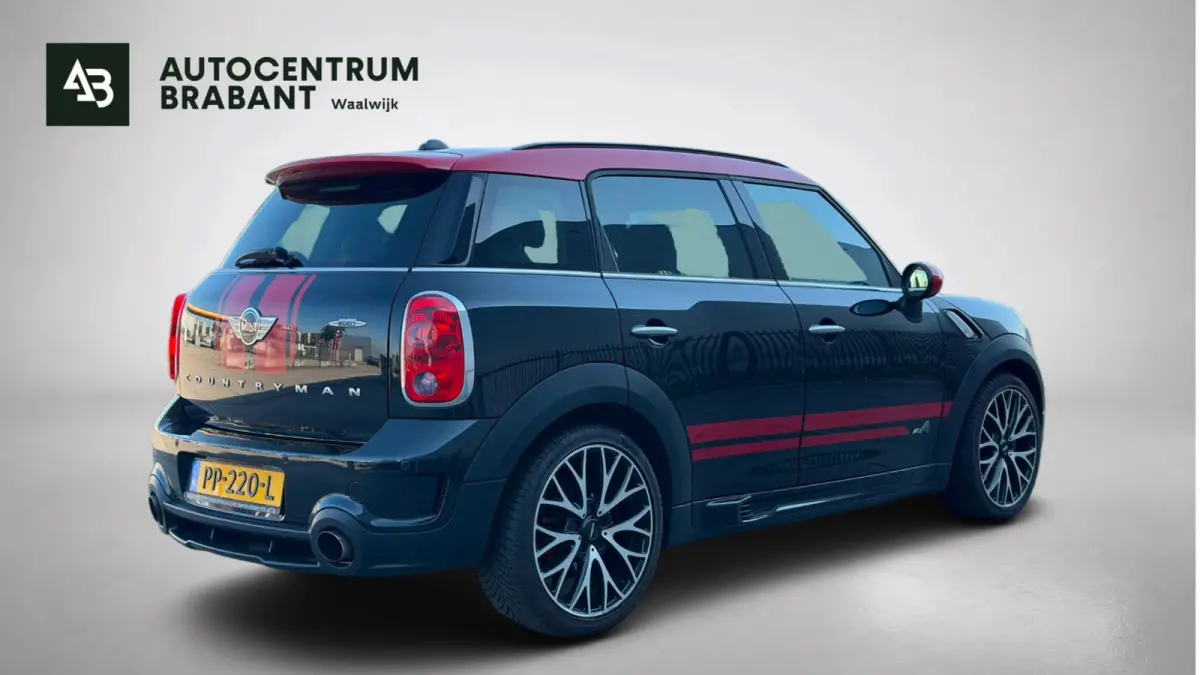 1.6 John Cooper Works ALL4 LAGE KM!! | 218PK | PANO | HARMAN/KARDON | LEER | PERF ONDERHOUD | CRUISE | CLIMATE |
