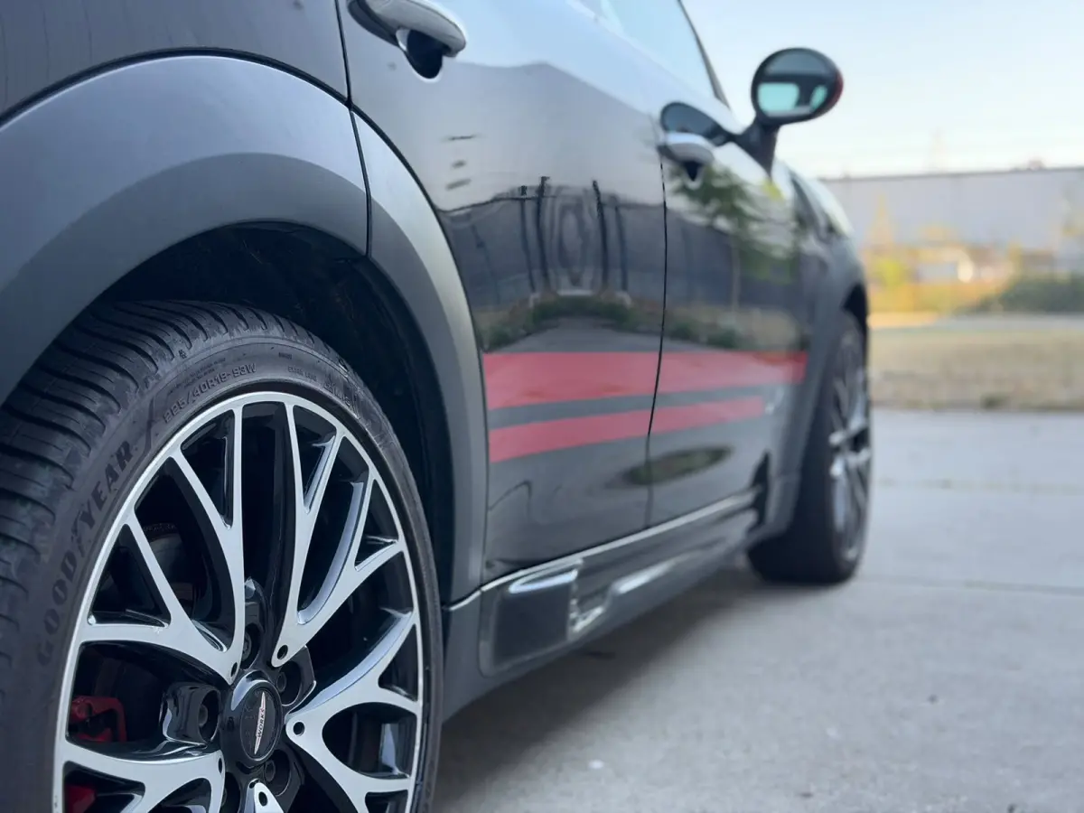 1.6 John Cooper Works ALL4 LAGE KM!! | 218PK | PANO | HARMAN/KARDON | LEER | PERF ONDERHOUD | CRUISE | CLIMATE |