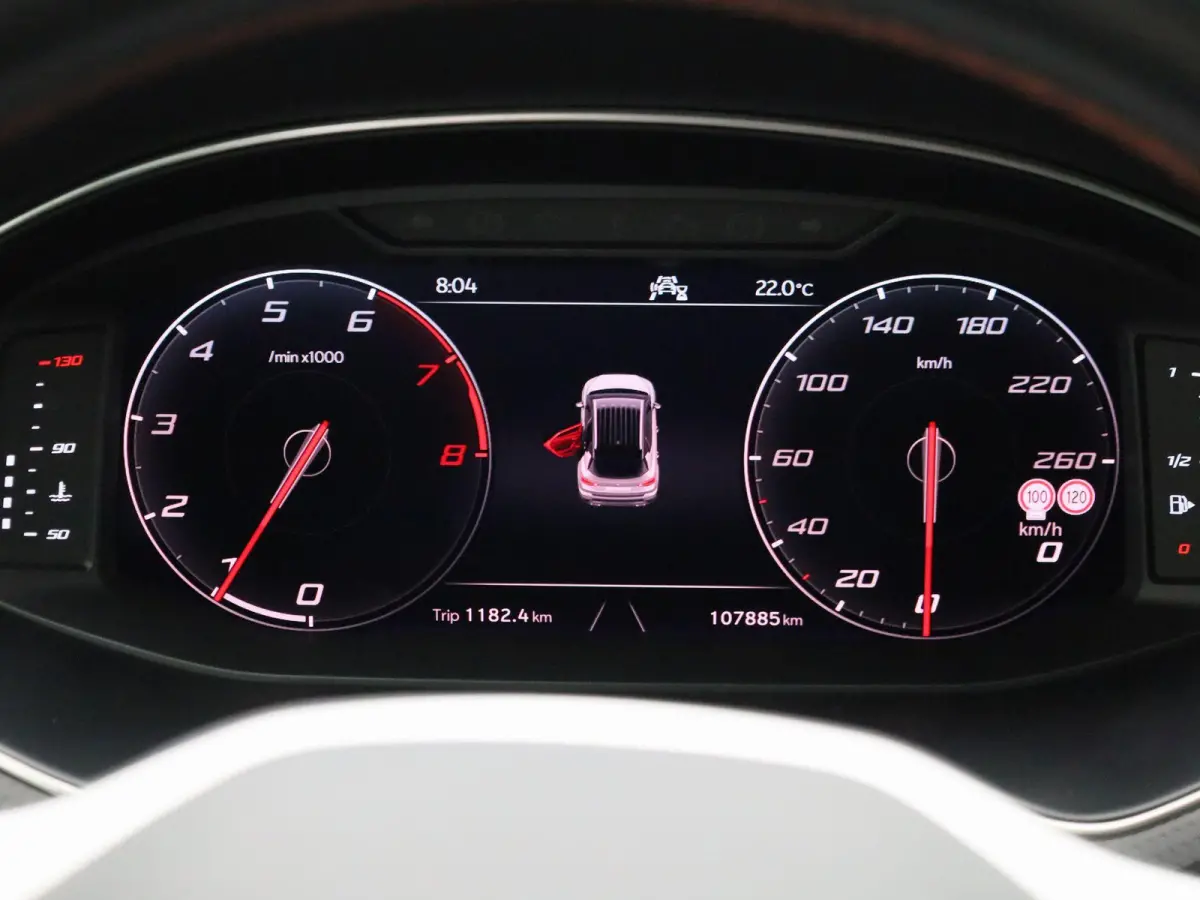 1.0 TSI FR Business Intense | ACHTERUITRIJCAMERA | STOELVERWARMING | APPLE CARPLAY - ANDROID AUTO | CLIMATE CONTROL | TREKHAAK |