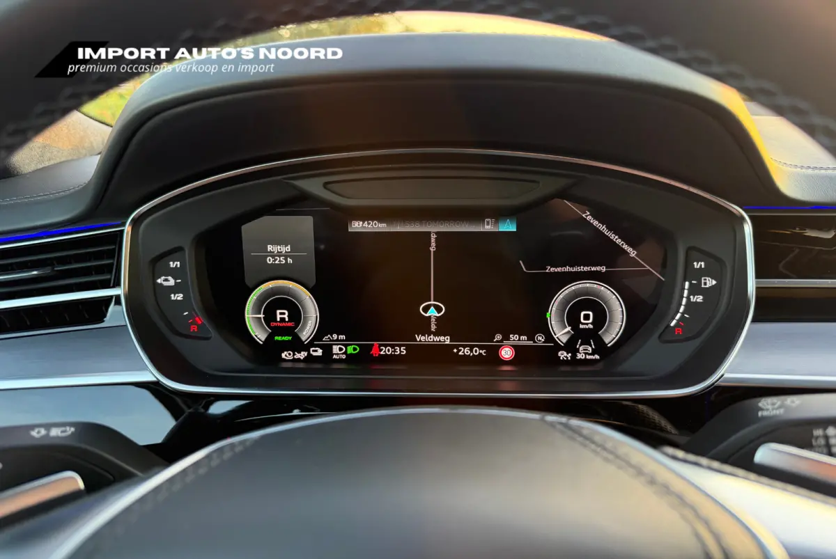 60 TFSI e quattro Audi Exclusive 4WS Lucht 360 Pano Massage B&O Headup Softclose Scherm