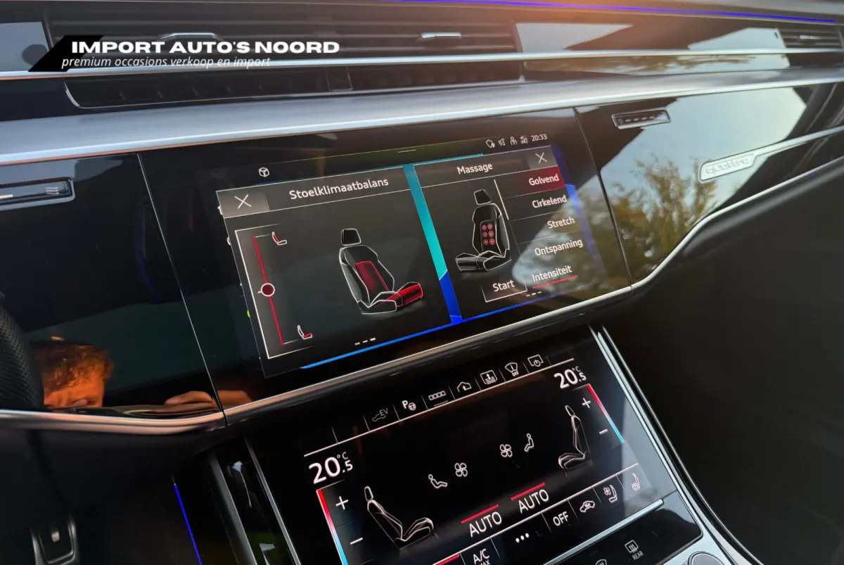 60 TFSI e quattro Audi Exclusive 4WS Lucht 360 Pano Massage B&O Headup Softclose Scherm