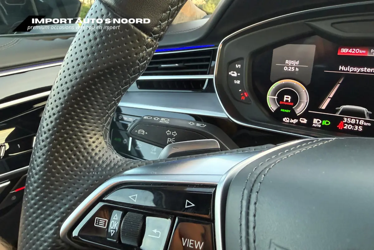 60 TFSI e quattro Audi Exclusive 4WS Lucht 360 Pano Massage B&O Headup Softclose Scherm