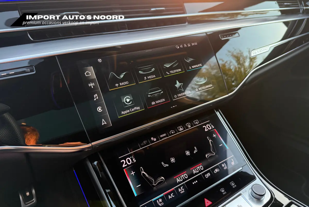60 TFSI e quattro Audi Exclusive 4WS Lucht 360 Pano Massage B&O Headup Softclose Scherm