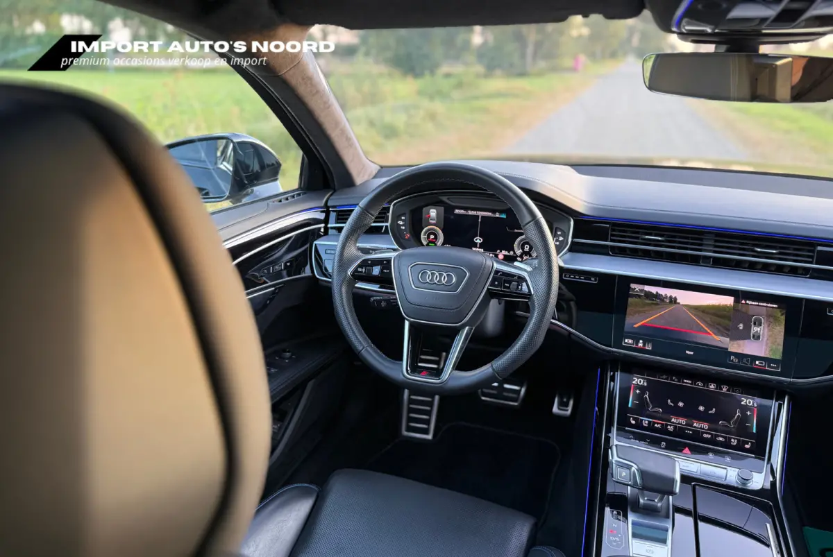60 TFSI e quattro Audi Exclusive 4WS Lucht 360 Pano Massage B&O Headup Softclose Scherm
