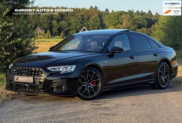 60 TFSI e quattro Audi Exclusive 4WS Lucht 360 Pano Massage B&O Headup Softclose Scherm