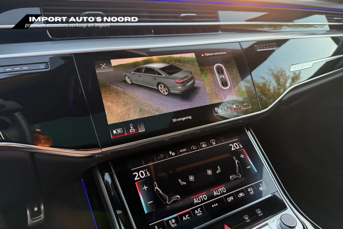 60 TFSI e quattro Audi Exclusive 4WS Lucht 360 Pano Massage B&O Headup Softclose Scherm