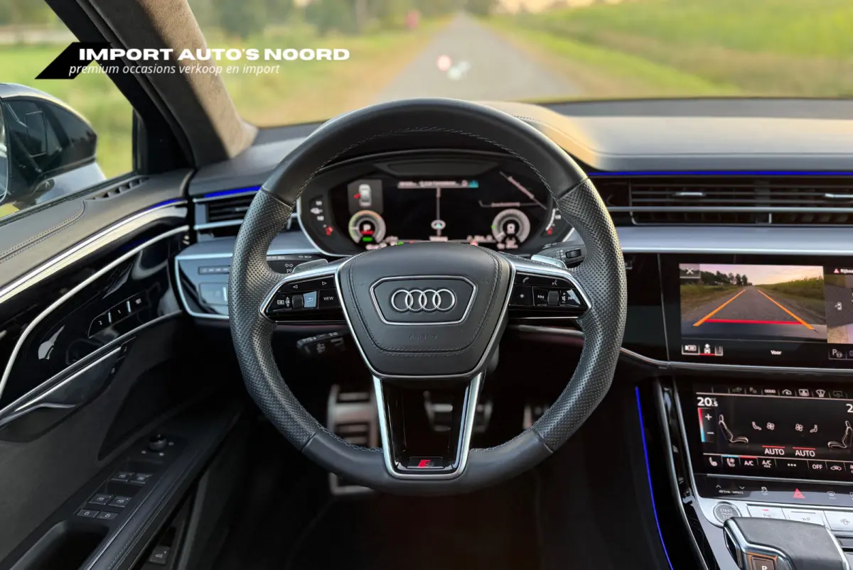 60 TFSI e quattro Audi Exclusive 4WS Lucht 360 Pano Massage B&O Headup Softclose Scherm