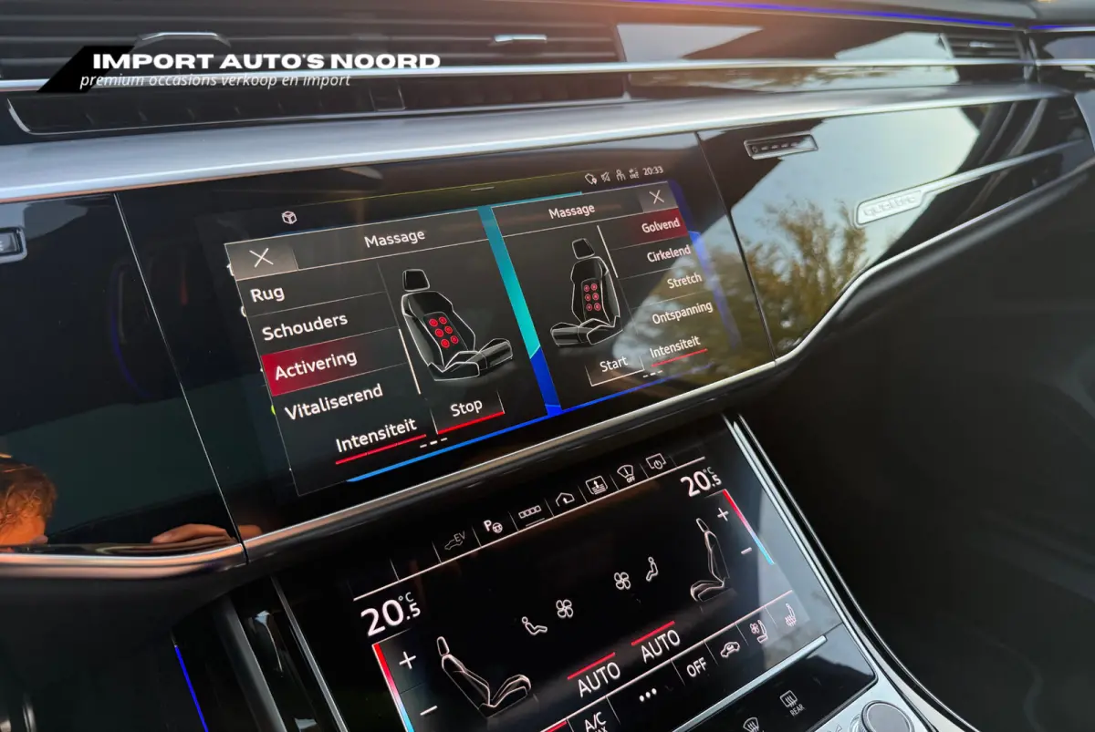 60 TFSI e quattro Audi Exclusive 4WS Lucht 360 Pano Massage B&O Headup Softclose Scherm
