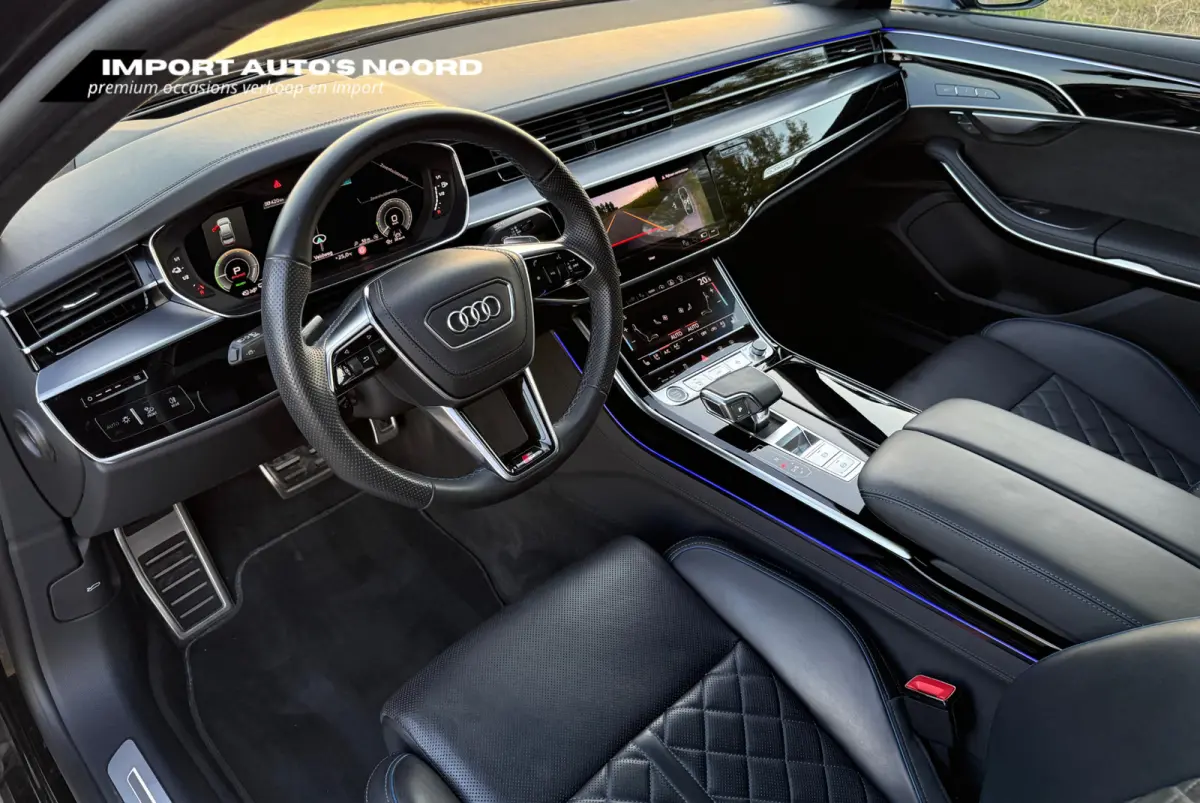 60 TFSI e quattro Audi Exclusive 4WS Lucht 360 Pano Massage B&O Headup Softclose Scherm