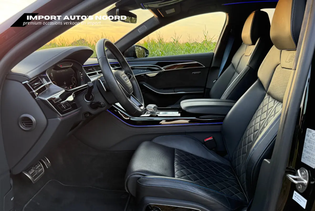 60 TFSI e quattro Audi Exclusive 4WS Lucht 360 Pano Massage B&O Headup Softclose Scherm