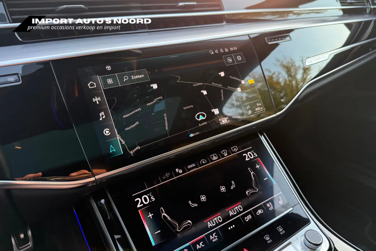 60 TFSI e quattro Audi Exclusive 4WS Lucht 360 Pano Massage B&O Headup Softclose Scherm