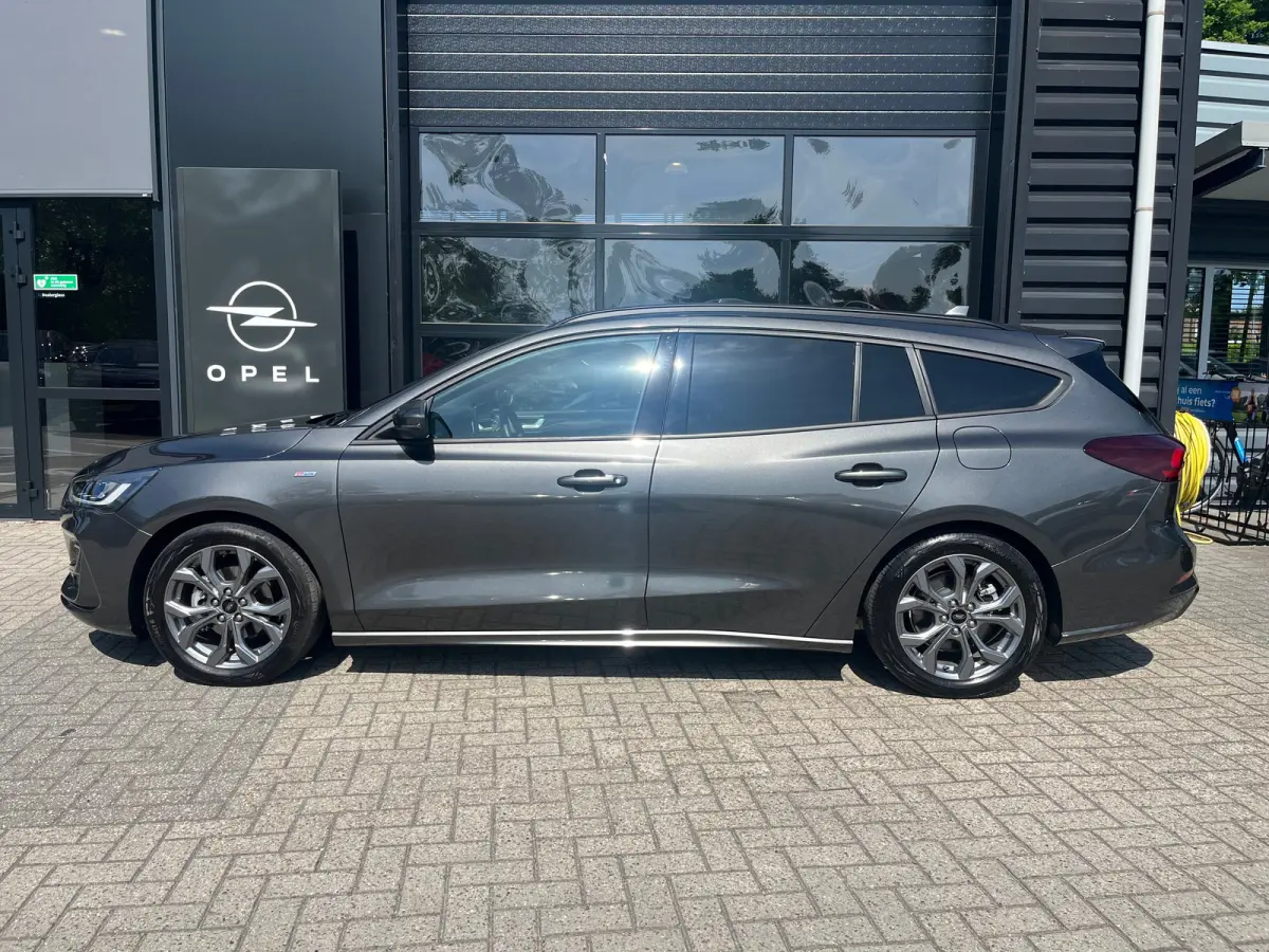 1.0 155PK AUTOMAAT Hybrid ST Line | NAVIGATIE+ APPLE CARPLAY ANDROID AUTO| STOEL, STUUR & VOORRUITVERWARMING| PARKEERSENSOREN V+A| LED KOPLAMPEN| CRUISE CONTROL|