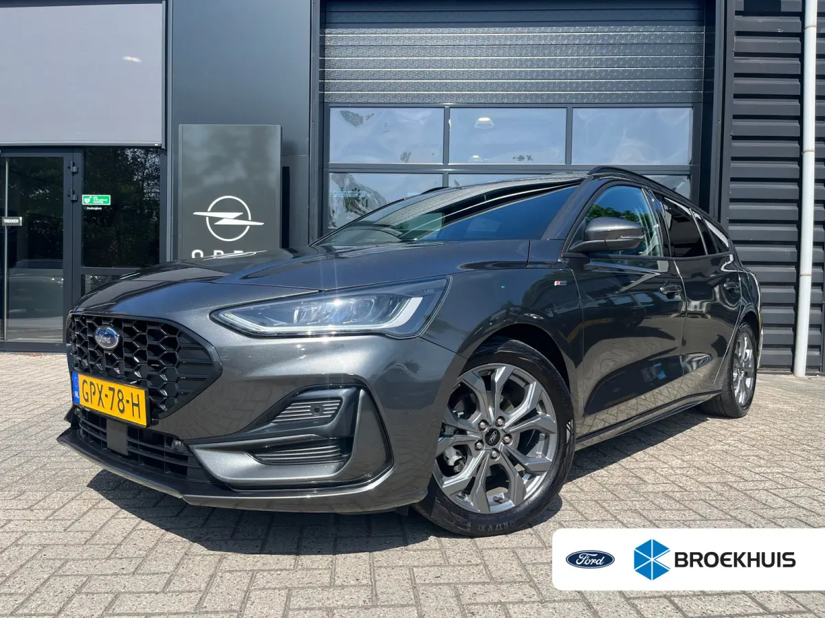1.0 155PK AUTOMAAT Hybrid ST Line | NAVIGATIE+ APPLE CARPLAY ANDROID AUTO| STOEL, STUUR & VOORRUITVERWARMING| PARKEERSENSOREN V+A| LED KOPLAMPEN| CRUISE CONTROL|