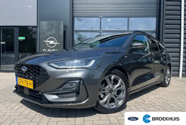 1.0 155PK AUTOMAAT EcoBoost Hybrid ST Line | NAVIGATIE+ APPLE CARPLAY ANDROID AUTO| STOEL, STUUR & VOORRUITVERWARMING| PARKEERSENSOREN V+A| LED KOPLAMPEN| CRUISE CONTROL|