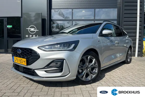 1.0 EcoBoost Hybrid ST Line AUTOMAAT | STOEL, STUUR &VOORRUITVERWARMING| CLIMATE CONTROL| PARKEERSENSOREN V+A| DAB| NAVIGATIE+ APPLE CARPLAY/ANDROID AUTO|