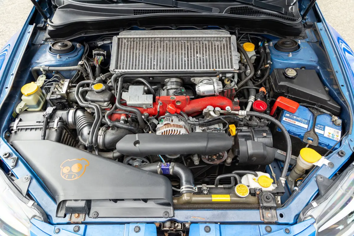 STI 2.5 T Sport WR Blue Pearl I Collector's item I Invidia uitlaatsysteem I Goed onderhouden I Uniek