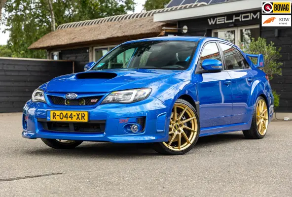 STI 2.5 T Sport WR Blue Pearl I Collector's item I Invidia uitlaatsysteem I Goed onderhouden I Uniek