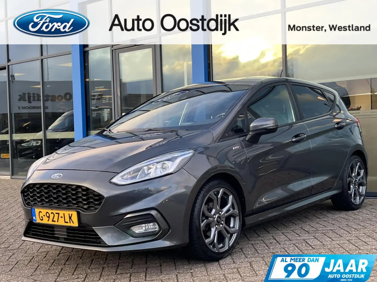 1.0 EcoBoost ST-Line 100PK Cruise Navi Climate Privacy Glass "17 Inch Velgen Full LED *Sportief*