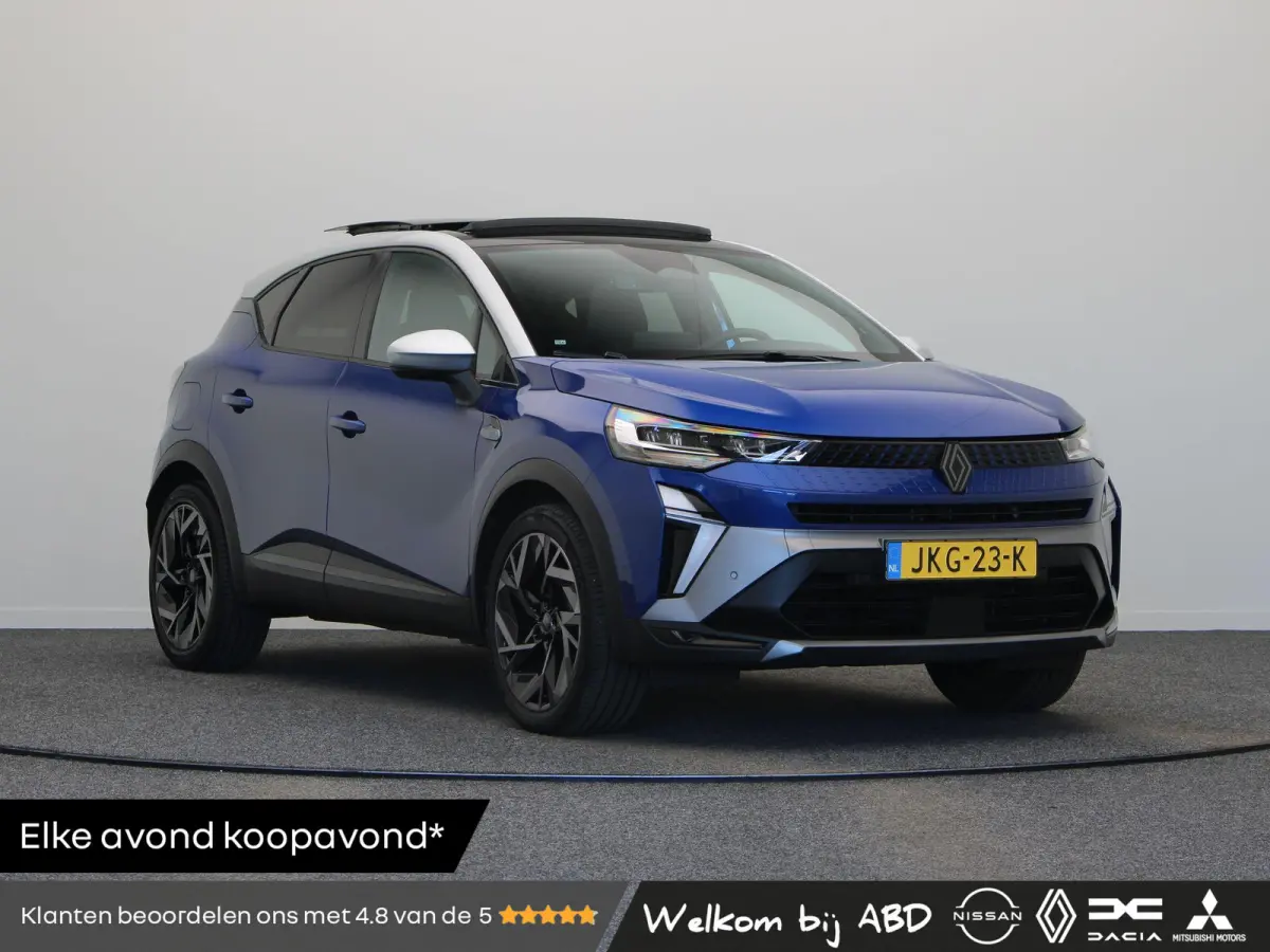 160pk E-Tech full hybrid Esprit Alpine | Schuif/Kanteldak | Adaptive Cruisecontrol | Harman Kardon | Google Navigatie | Stuurverwarming | Lichtmetalen Velgen 19" | Achteruitrijcamera |