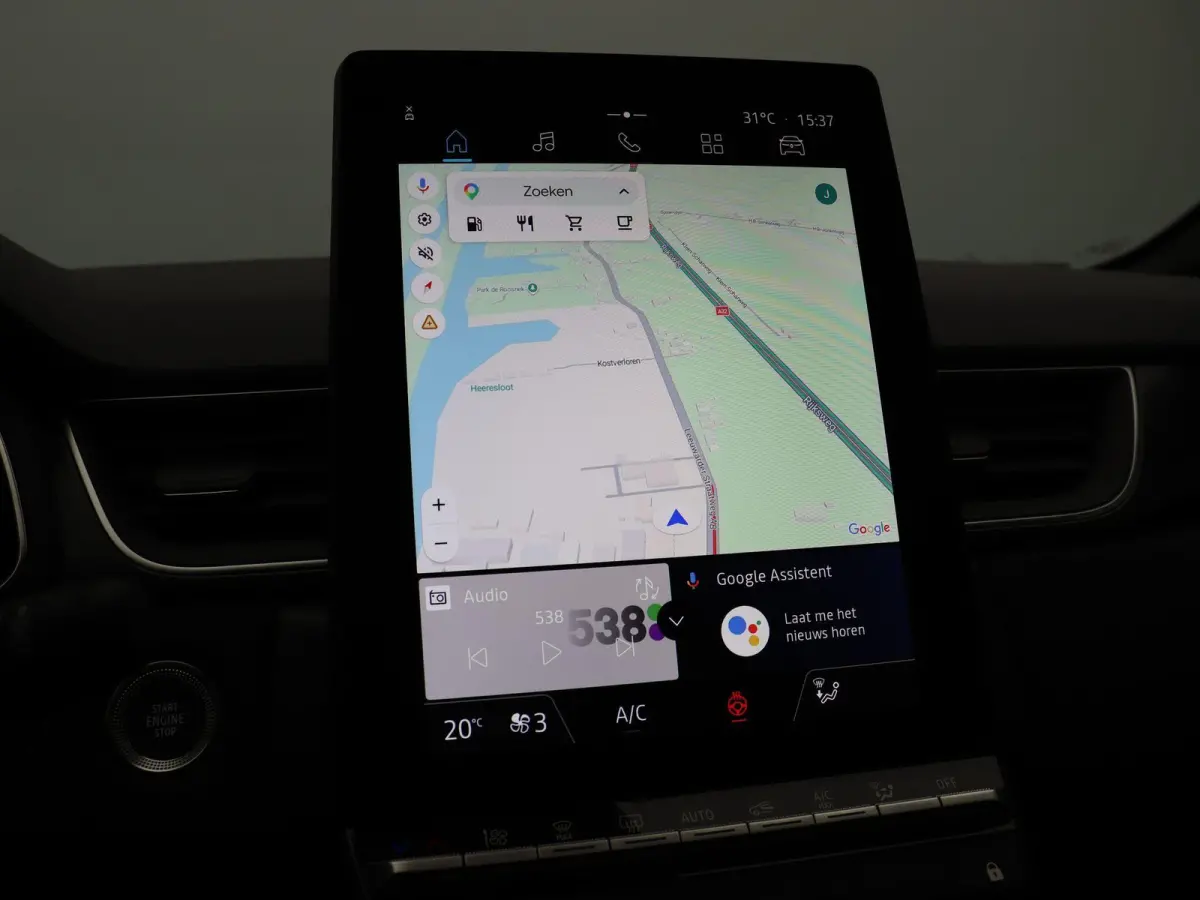160pk E-Tech full hybrid Esprit Alpine | Schuif/Kanteldak | Adaptive Cruisecontrol | Harman Kardon | Google Navigatie | Stuurverwarming | Lichtmetalen Velgen 19" | Achteruitrijcamera |