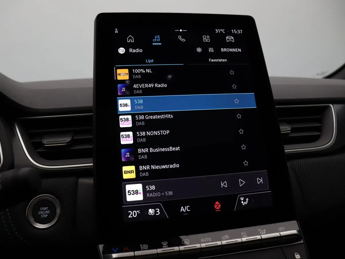 160pk E-Tech full hybrid Esprit Alpine | Schuif/Kanteldak | Adaptive Cruisecontrol | Harman Kardon | Google Navigatie | Stuurverwarming | Lichtmetalen Velgen 19" | Achteruitrijcamera |
