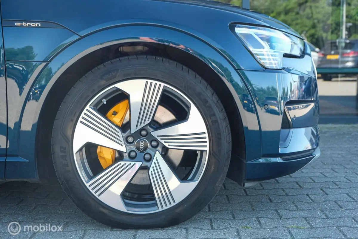 55 quattro Business edition Plus 95 kWh | Pano | ACC | HUD | B&O | Luchtvering | Stoelverwarming voor en achter | Trekhaak | Ambient | 360 | Clima achterin | Galaxisblauw metallic