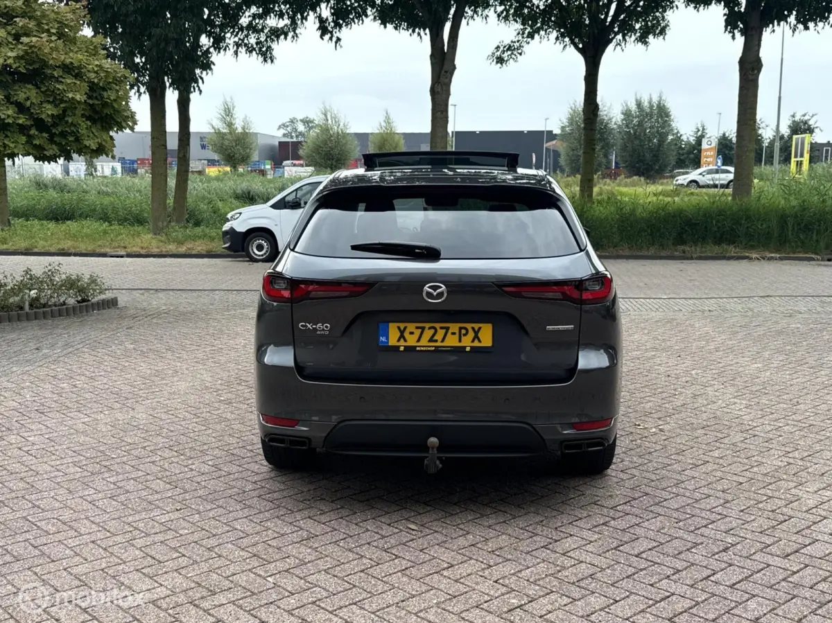 2.5 e-SkyActiv PHEV Homura Schuifdak Navi Carplay 360 Camera Leer Trekhaak NL Auto Fabrieksgarantie tot januari 2030