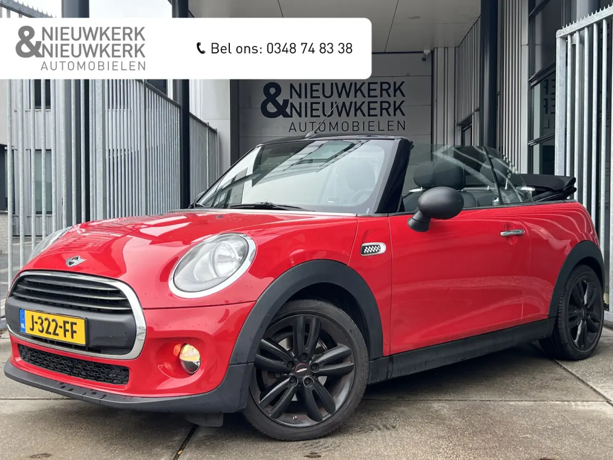 MINI Cabrio 2017 Benzine Handgeschakeld leasen