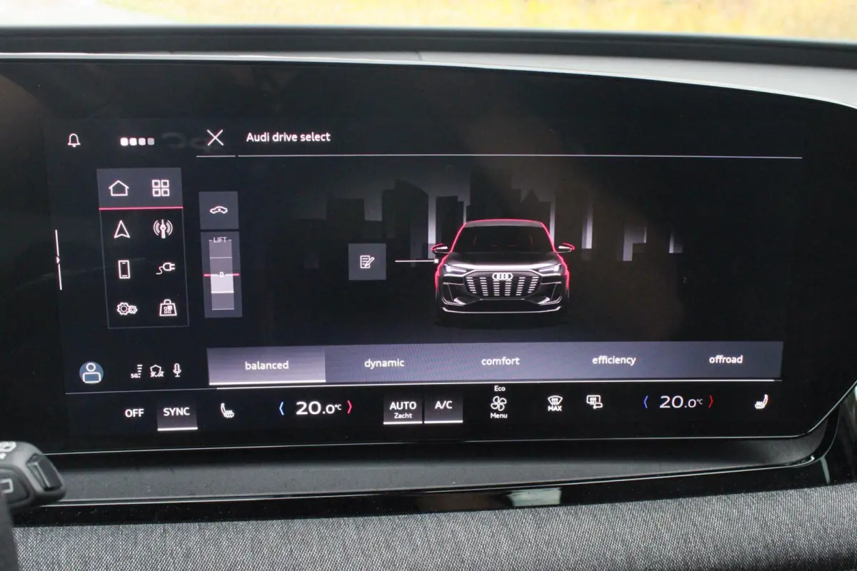 Performance 306pk S-Line Edition 100 kWh | Luchtvering | Rondomzicht Camera | 21" LMV | Stuurverwarming