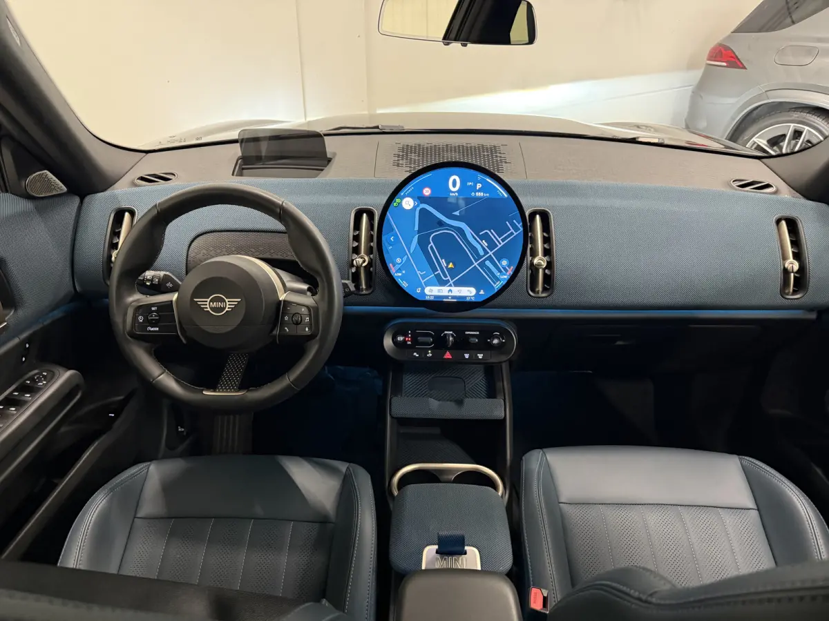 1.5 C JCW LEER PANO/20"/JCW DARK-PETROL LEER SP.STOEL/H&K/STANDKACHEL/HEAD-UP/360CAMERA/OLED-SCHERM/ACC/KEYLESS/DRIVING ASS.PLUS/FABRIEKS-GARANTIE T/M 07-2027