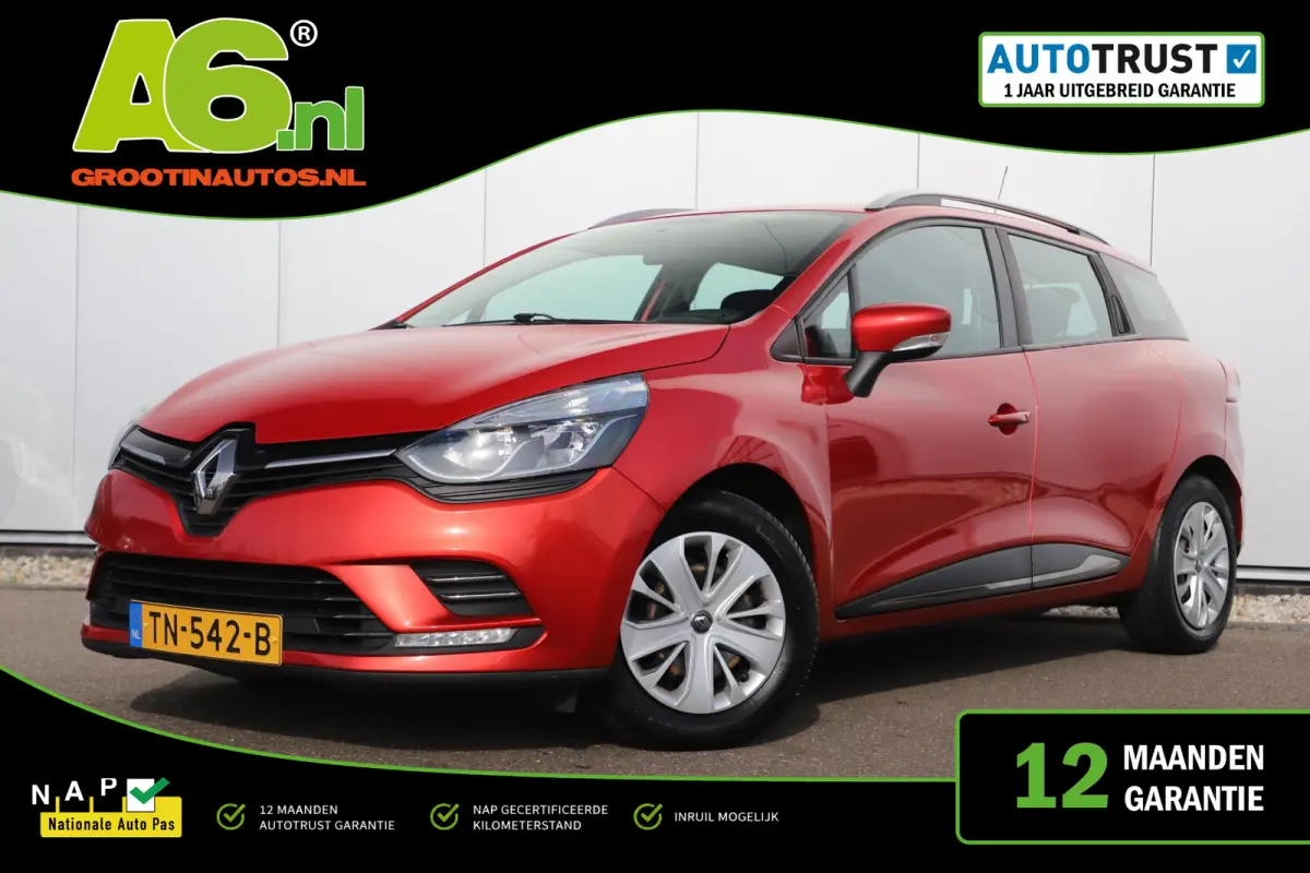 0.9 TCe Zen Navigatie Bluetooth Airco Cruise Control Parkeersensor Parelmoer Rood Metallic