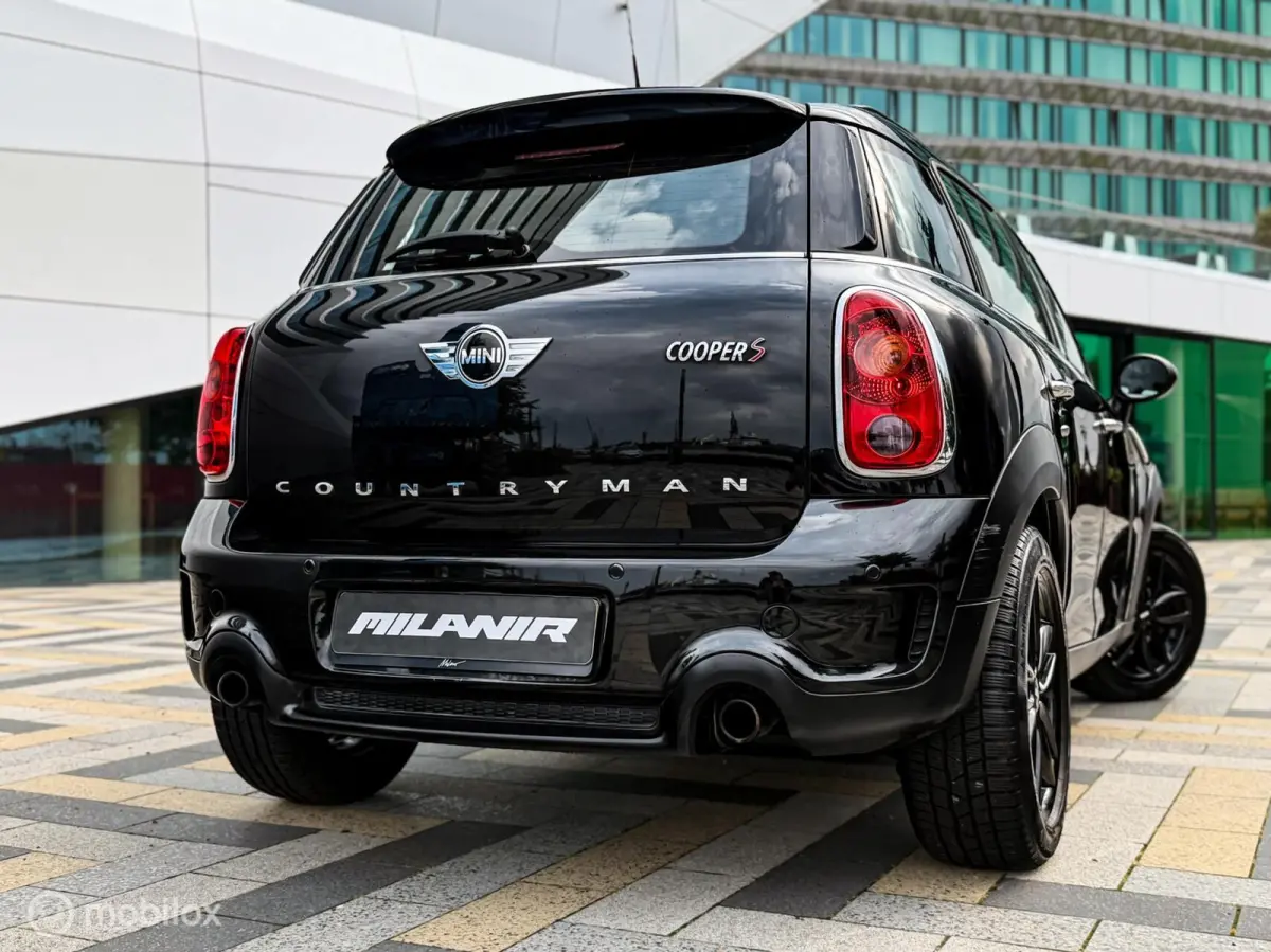 1.6 Cooper S Pepper Black on Black |Leder