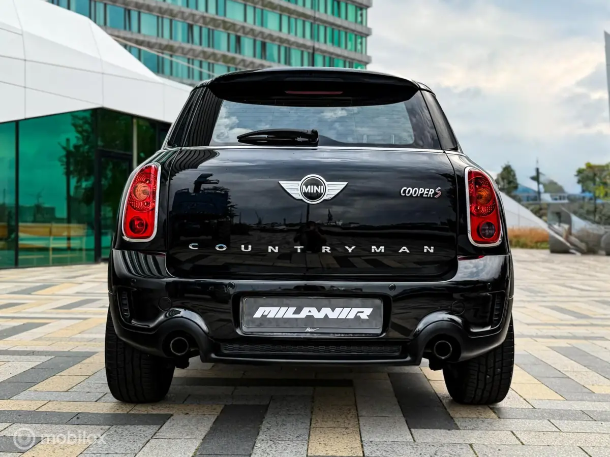 1.6 Cooper S Pepper Black on Black |Leder
