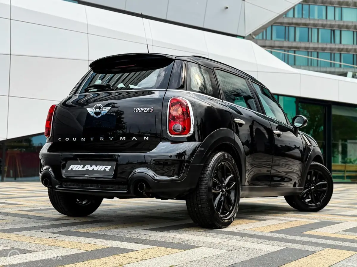 1.6 Cooper S Pepper Black on Black |Leder