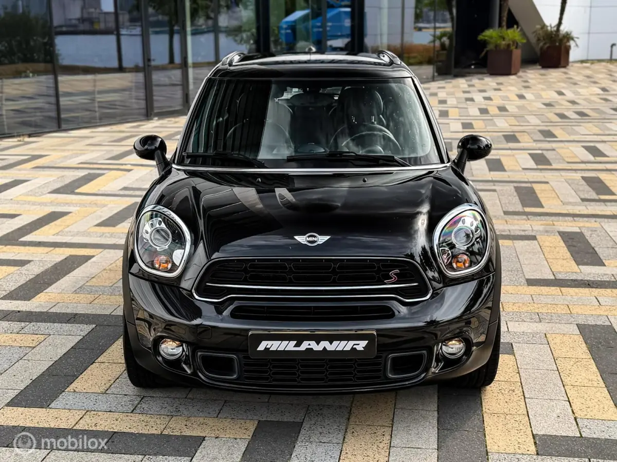 1.6 Cooper S Pepper Black on Black |Leder