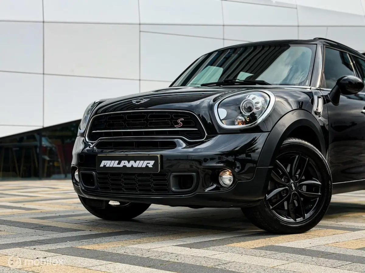 1.6 Cooper S Pepper Black on Black |Leder